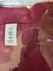 Traveler’s Company Notebook Red Sacoche Bag