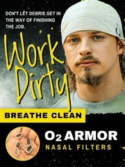 O2 Armor Nose Filters for Welders & Allergies – Nose Filter for Dust – Nasal Fil