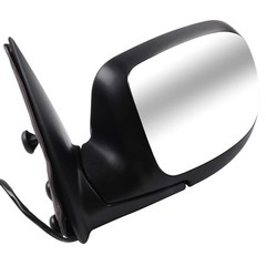 Black L&R Side Mirrors 01-02 Chevy Silverado 1500 HD Heated Manual Folding