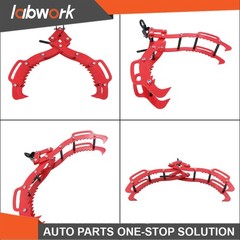 Labwork 32 inch Heavy-Duty Steel Log Grapple Hook 4 Claws With Anti-Slip Handle