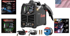 User-Friendly 145A MIG Welder – Lightweight & Safe with Advanced Protection