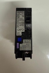 10 PCS SIEMENS QA115AFCN 15A AFCI PLUG ON NEUTRAL (NO PIGTAIL WIRE)