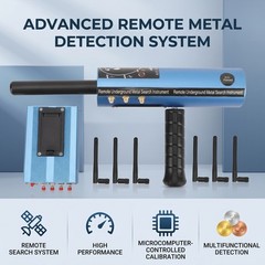 Metal Detector Stable Performance Gold Silver Copper Stone Detector with Transm