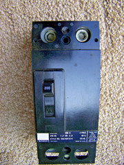 Westinghouse electrical breaker CA2200 No 5667D81G14 2 Pole 200A BRAND NEW