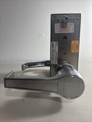 Kaba LR1021C-26D-41 Cylindrical Push Button Lock Satin Chrome