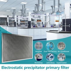 16x18x1 Electrostatic Air Filter MERV 9 Lifetime Use for Cleaner Air Home Office