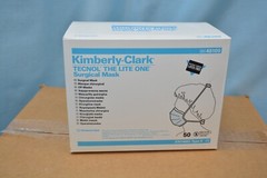 Kimberly Clark Tecnol Lite one Surgical Mask 48100 – 6 Boxes of 50! 300! (A0815)