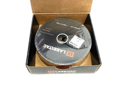 LabelTac LT104HP Pro Model High Perf. 10 Year Vinyl Label 1″ x 150′ /Roll, Red