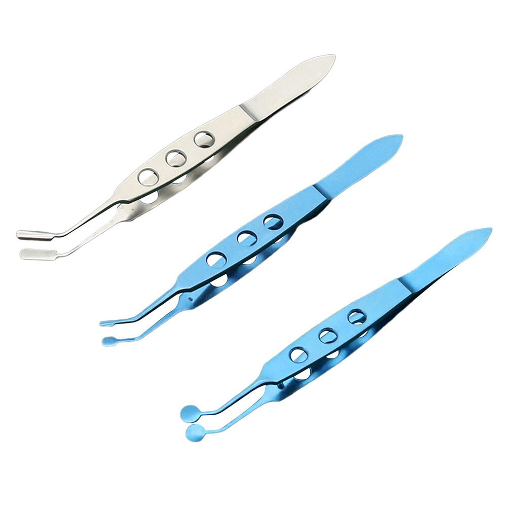 Meibomian Gland Expressor Forceps Tweezer Clip for Palpebral Gland Massage