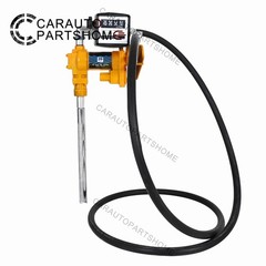 20GPM 12V Fuel Transfer Pump DC Gasoline for Gas Diesel Kerosene w/ Flow Meter