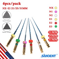 USA Dental NiTi Super Files Rotary Endodontic Endo Motor Root Canal 21/25/31MM