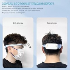 5W Dental LED Surgical Headlight Headband ENT Headlamp Wireless Light Filter