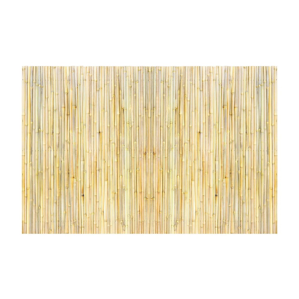 Natural Rolled Bamboo Fence, Eco-Friendly Bamboo Privacy Fence 6 ft H x 8 ft L x