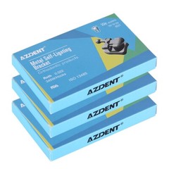 10X AZDENT Dental Orthodontic Self-Ligating Braces Brackets Roth.022 Hooks 3-4-5