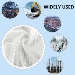 Fiberglass Cloth Plain Weave Fiberglass Mat Woven Fiberglass Sheet 1.5oz for Boa