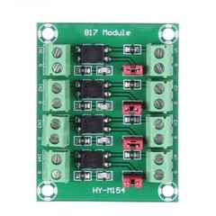 PC817 4-Channel 3.6V-30V Optocoupler Isolation Board Voltage Converter Module