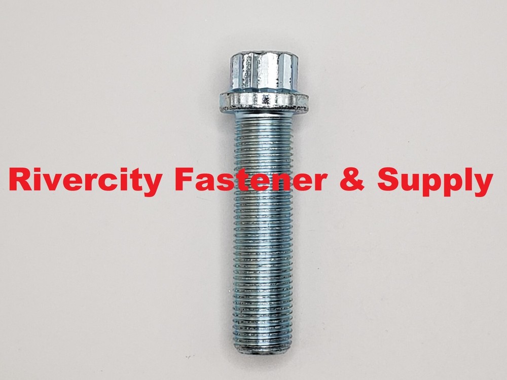 1/2-20×2 Alloy Steel 12 Point Flange Screws 1/2x20x2 Extra Strong Bolts 1/2 x 20