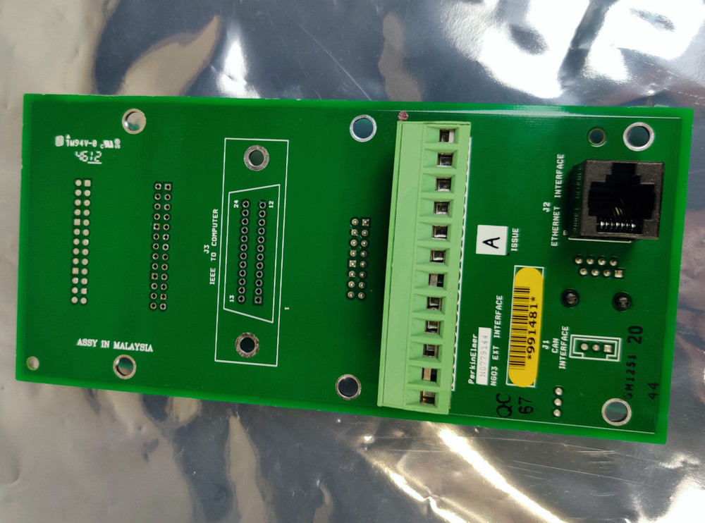 PerkinElmer Optima ICP OES N0779144 External Customer Interface PCB W/O IEEE