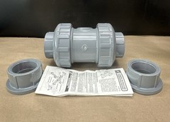 SPEARS 2239-020C True Union Ball Check Valve SOCKET/FIPT 2” CPVC || NIB WARRANTY