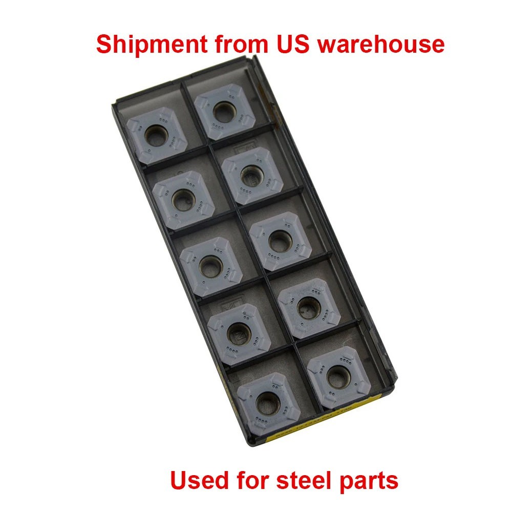 NEW R245-12T3M-PM 1130 Carbide Milling Inserts (Box of 10) Free shipping！