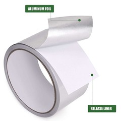 2in x 32.8FT Aluminum Foil Tape Heat Resistant Waterproof Insulation Home Repair