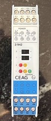 CEAG 2/942 Switch Amplifier GHG122 3121 D1003 (120 VAC)