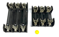 ASSORTMENT OF BUSS FUSE HOLDERS 30A & 60A 600V & 250V 3 POLE LOT OF 2