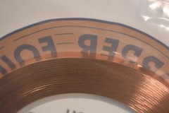 Copper Foil Electrical Tape Silver Coated 7/32in X 36yd 1 Roll 5.6mm Made USA