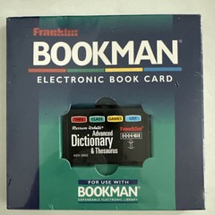 Franklin Bookman ADV-2002 Electronic Book Card Advanced Dictionary & Thesaurus