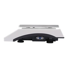 U.S. Solid Tabletop Bench Scale 57×0.0002lb / 26kgx0.1g Stainless Steel Platform