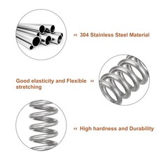 Wire Diameter 0.039″, OD 0.24″, Free Length 0.98″ Mechanical Compressed Spring