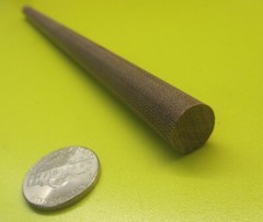 Phenolic Micarta CE Canvas Rods .500 (1/2″) Diameter x 12″ Long