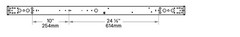 Day-Brite SDS LED Strip, 4ft, 5500 lumen, 39 watt, field selectable color