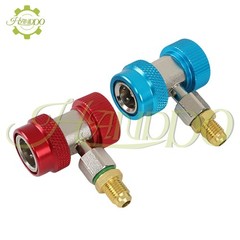 4CFM Air Vacuum Pump Rotary Vane HVAC A/C Refrigeration Kit Gauge 1/3HP