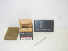 BOX OF 250 GROZ BECKERT 614801 NEW 15X20X3 1/2 INDUSTRIAL NEEDLES M332 G 53410