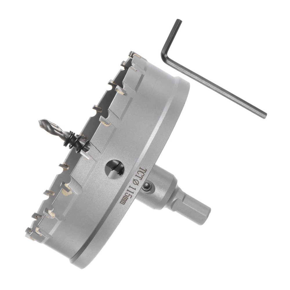 Metal Hole Saw Carbide Cutter 115mm / 4-1/2″ Dia for Stainless Steel Metal