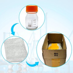 1pc100/250/500/1000ml Borosilicate Sample Glass Threaded Reagent Bottle