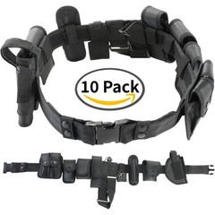 10in1 Tactical Duty Belt Set – Molle Modular System for Police Security Hunting