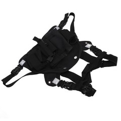 Radio Chest Harness Bag Oxford Cloth Universal Walkie Talkie Chest Pocket W ANDA