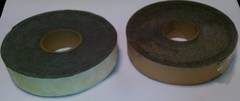 Cork Rubber Gasket Rolls, Water-Resistant, 2 In W, 50 Ft L, 3/8 In Thick, Qty 2