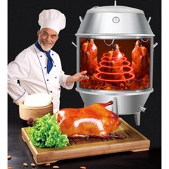 Energy Saving LPG Gas Roast Duck Oven Double Layer w Heat Preservation Asbestos