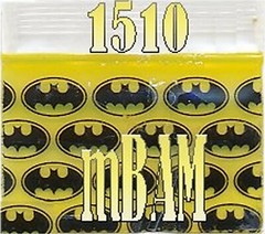100 PACK SHERO2 125125 Apple Zip Baggies 1.25X1.25″ Mini POLYBAGS