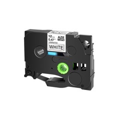 Compatible with Brother 20PK Black on White Label Tape TZe231 Tz Tze 231 12mm