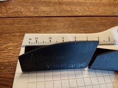 62 black plastic write on wipe off signs hubert shelf signs 4-1/2 x 2-1/2 x 3