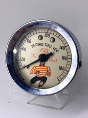 Hastings Steel Vent Pressure Gauge Peerless Instrument Co “Sets The Pace”