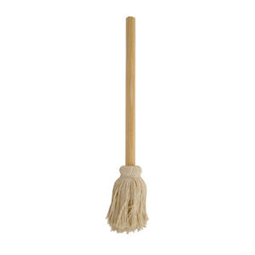 Alegacy Dish Mop with Natural Wood Handle – 12 inch