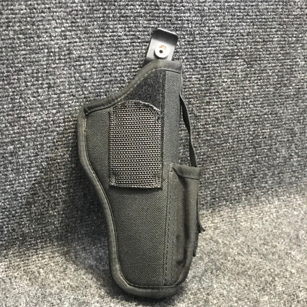 Uncle Mike’s Black Universal Gun Holster Tactical Duty Firearms Accessory ClipOn