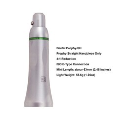 Dental Prophy Handpiece 4:1 1:1 Straight Nose Cone Air Motor 4 Hole NSK HP-44M