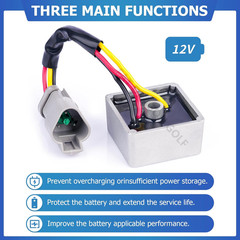 Club Car Voltage Regulator, Club Car Precedent Voltage Regulator Suitable for 20
