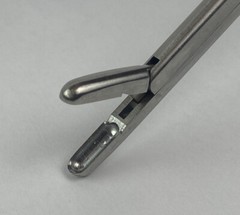 Symmetry 53-1210 Spurling IVD Rongeur 4mm x 10mm Cup STRAIGHT 6in Shaft 8.5in L
